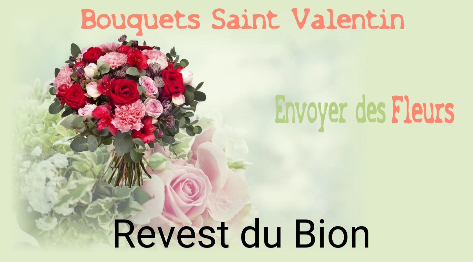 Roses de Saint-Valentin livrées à Revest-du-Bion